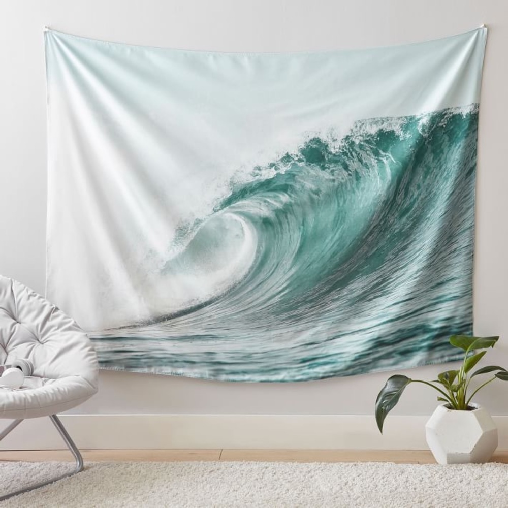 Pottery Barn Teen Ocean Waves Tapestry NWT